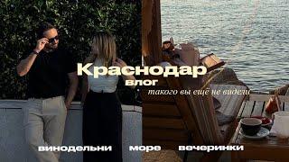 Краснодар & Геленджик влог: вечеринки, море, винодельни