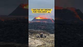 Drone vs volcano  #fpv #volcano #iceland