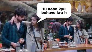 Bigg Boss 18 Live, Eisha emotional for avinash, Avinash behave rudely with eisha