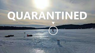 Quarantined to a Lake, Frozen GoPros and HEARTBREAK ON THE ICE!