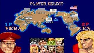 Street Fighter 2 WW [Saturn] - play as bosses (Capcom Generation 5)