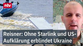 "Europa kann Lücke kaum füllen" - Reisner: Ohne Starlink und US-Aufklärung erblindet Ukraine