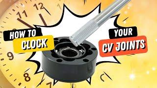 Dan's Performance Parts How-to Clock or Phase CV Joints to Axles