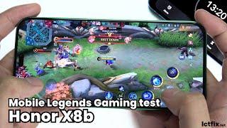 Honor X8b Mobile Legends Gaming test MLBB | Snapdragon 680, 90Hz Display