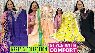 Neeta’s Collection Brings You Premium Quality  Cotton & Party Wear Suits and Smart Tunics. Free Ship