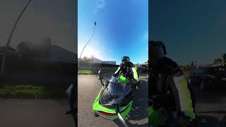 Ride with Passion️:Kawasaki Ninja 400 #junridesmotoitalia #motovlog #kawasaki #shorts #bigbikes