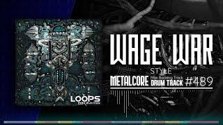 Metalcore Drum Track / Wage War Style / 130 bpm