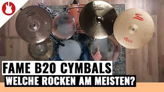 Alle Fame B20 Cymbalsets im Vergleich | MUSIC STORE