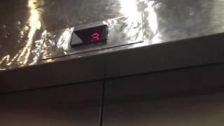 RARE ThyssenNorthern Traction Elevators @ Mesa College Library, San Diego, CA