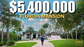 Tour a $5,400,000 FLORIDA MANSION in Coral Gables | Peter J Ancona