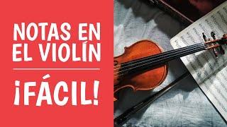 Las Notas Musicales en el Violín [¡MUY FÁCIL!]