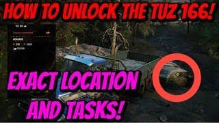 SnowRunner - How To Unlock The TUZ 166 (Exact Location and Tasks)