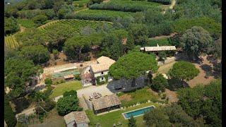 DOMAINE DE 2 HECTARES  AVEC 3 MAISONS SITUÉ A LA CROIX-VALMER
