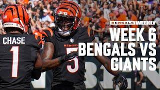 Preview: Week 6 Bengals at Giants | Bengals Weekly