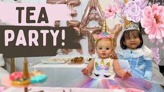 NEW Reborn Doll Roleplay Routine | Tea Party #rebornroleplay #reborn #rebornbaby