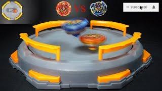 Mini Bey Stadium - Cosmos Valkyrie VS Slash Valkyrie VS Ace Dragon VS Bushin Asura VS Wizard Fafnir