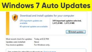 How to Repair Automatic Updates for Windows 7 (Still works in 2024)