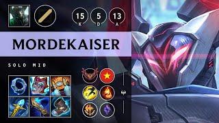 Mordekaiser Mid vs Galio: Unstoppable - VN Grandmaster Patch 14.24