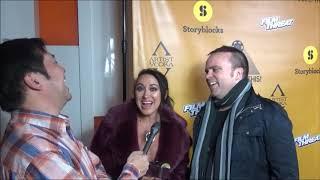 Devanny Pinn and Brandon Slagle Red Carpet Interview | Film Threat's Award This!