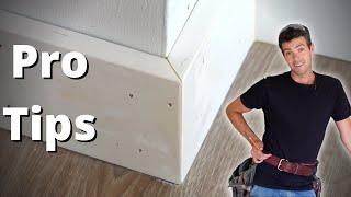 Baseboard Installation from Start to Finish!!!