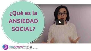 ANSIEDAD SOCIAL (I) ¿Evitas a la gente? PsicoAyudarTeOnline.es Laura Royo. Ep. 10