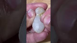 Translucent white rock?  Raw Diamond?