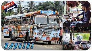 The art of bus navigation - JAFFNA EXPRESS - Rangiri Motors - Super-fast bus driving 