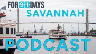 For 91 Days in Savannah Podcast - Episode 01: First Impressions, Forsyth Park and the 24 Squares