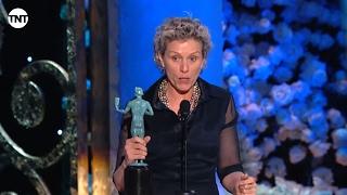 Frances McDormand I SAG Awards Acceptance Speech 2015 I TNT