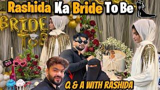 Rashida Ka Bride To Be  Q & A With Rashida | Zeeshan Ka Pyaar | Abresh & Zeeshan