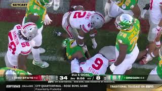 Ohio State vs. Oregon 2025 Rose Bowl - Skycam Highlights