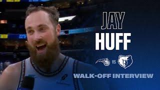 Jay Huff Walk Off Interview | Grizzlies vs. Magic