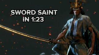 Sword Saint Isshin Ashina in 1:23