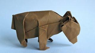 Origami bear by John Szinger