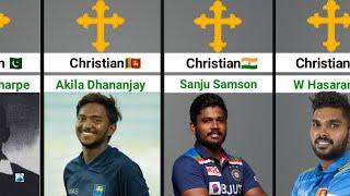 Famous Christian Cricketers of Non Christian Countries ️ | Christian Cricket Players