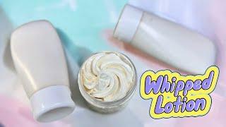 DIY Whipped Body Lotion Tutorial!  Only 3 Main Ingredients!