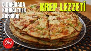 OKTAY USTA'nın KAHVALTI Sofrasındaki ÖZEL TARİFİ !  KREP OMLET  KAHVALTILIK TARİF Süper LEZZETLİ