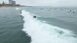 July 29 2023 Tourmaline Surf Park in Pacific Beach San Diego CA  Sunset Full Uncut Raw Drone Footage