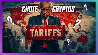  CHUTES CRYPTOS : L'impact de la GUERRE économique de TRUMP (IMPORTANT)