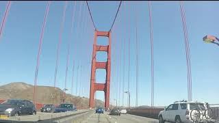 Drive to Muir Beach Overlook - San Fran