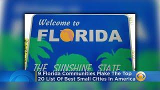 ‘Best Small Cities In America’: 9 Florida Communities Make The Top 20 List