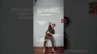 Упражнение на осанку у стены