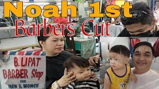 1st Barber Cut ni Noah.