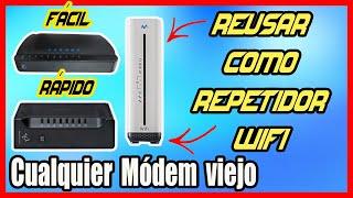 Convert any OLD MODEM into WIFI REPEATER or access point | Step by step for beginner