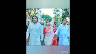 Koyel Mallick with her father and husband#shorts #youtubeshorts #viral