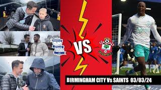 96th Minute Winner Birmingham City 3 Southampton 4 a 7 goal thriller powered by Nicks Away Travel