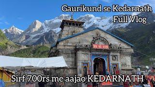 Kedarnath yatra 2023 vlog Sirf 700 rupaye me aajao Kedarnath | With SANATANIK