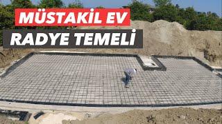 MÜSTAKİL EV-VİLLA RADYE TEMEL DEMİRİ NASIL İŞLENİYOR ? VİLLA SERİSİ-4