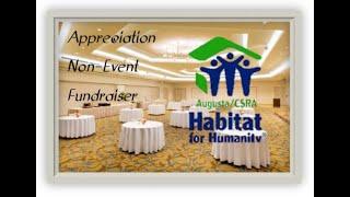 Habitat Appreciation Non Event Fundraiser