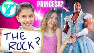 ADIVINA el FAMOSO siendo PRINCESA DISNEY!